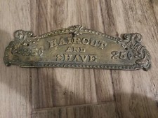 Vintage brass barber for sale  Leawood