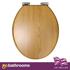 Oak effect toilet for sale  LEEDS