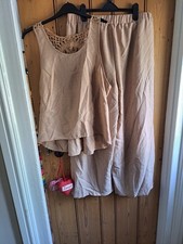 Shein beige trouser for sale  HUNTINGDON