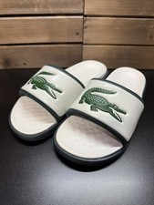 Sandálias Lacoste Masculinas Serve Slide Dualiste Branco-Verde Tamanho 8 comprar usado Sandálias Lacoste Masculinas Serve Slide Dualiste Branco-Verde Tamanho 8 comprar usado  Enviando para Brazil