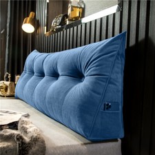 comfy sofa blue large for sale  UK