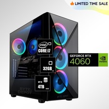 Computador desktop para jogos i7, 32GB de RAM até 4TB SSD NVIDIA GeForce RTX 4060 comprar usado  Enviando para Brazil