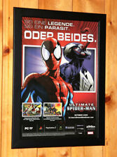 Ultimate Spider-Man raro pôster pequeno / página de anúncio antiga emoldurada PS2 Xbox NDS GameCube comprar usado  Enviando para Brazil
