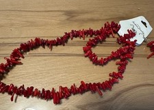 Korallen kette rot gebraucht kaufen  Hutthurm