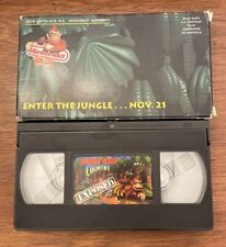 Donkey Kong Country Exposed Enter The Jungle VHS Tape Super Nintendo SNES PROMO comprar usado  Enviando para Brazil