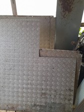 Aliminium chequer plate for sale  WORKSOP