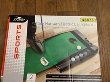 Usado, Guindaste esportivo tapete de golfe portátil função de retorno de bola automática treinamento prático comprar usado  Enviando para Brazil