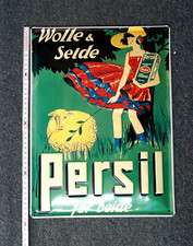 Blechschild persil wolle gebraucht kaufen  Pinneberg