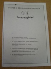 Ddr anhängerbrief brd gebraucht kaufen  Wernigerode