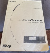 Vintage 1994 Roland Sound Canvas Midi Gerador de Som SC-88 Manual do Proprietário HTF comprar usado  Enviando para Brazil