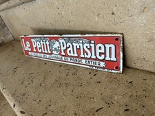 Plaque émaillée ancienne d'occasion  Chantilly