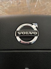 VOLVO V70 STEERING WHEEL EMBLEM FOR AIRBAG V70 MK3 S80 XC60 XC70 35x8mm Black comprar usado  Enviando para Brazil