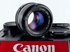 🌸[Quase em perfeito estado] Lente Canon Nova FD NFD 50mm F1.4 Padrão MF do Japão comprar usado  Enviando para Brazil