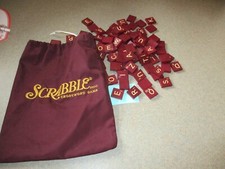Scrabble deluxe wood for sale  Loveland