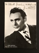 Gino mattera autografo usato  Roma