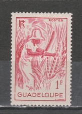 Timbre guadeloupe . d'occasion  Paris XX