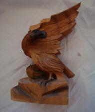 Geschnitzter holz adler gebraucht kaufen  Deutschland