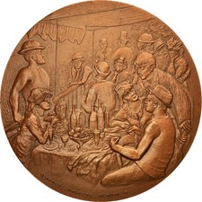 Médaille peinture déjeuner d'occasion  Lille-