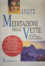 Meditazioni delle vette usato  Italia