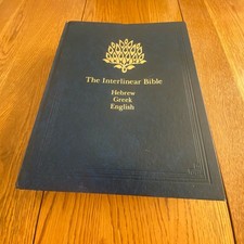 Interlinear bible hebrew for sale  Milwaukee