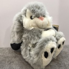 Vintage 1988 Chrisha Pelúcia Brincalhão Coelho Coelho Cinza Branco Orelhas Floppy Páscoa, usado comprar usado Vintage 1988 Chrisha Pelúcia Brincalhão Coelho Coelho Cinza Branco Orelhas Floppy Páscoa, usado comprar usado  Enviando para Brazil