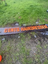 Vintage hairdresser sign for sale  BURNLEY