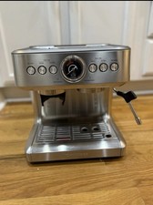 Máquina de café expresso Chefman Crema Supreme 15 barras, espumador de leite (aço inoxidável)✅ comprar usado Máquina de café expresso Chefman Crema Supreme 15 barras, espumador de leite (aço inoxidável)✅ comprar usado  Enviando para Brazil