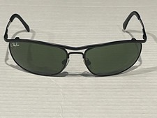 Usado, Óculos de sol Ray Ban RB8012 62MM armação preta verde lente G-15 comprar usado  Enviando para Brazil