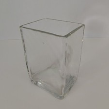 Rectangle glass vase for sale  Brussels