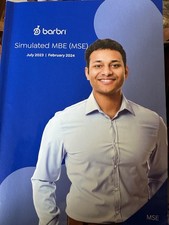 Barbri simulated mbe for sale  Powder Springs