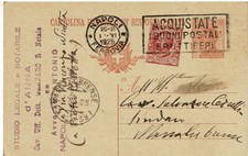 Regno italia cartolina usato  Formia