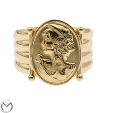 Anello oro giallo usato  Italia
