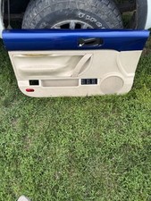 98-10 VW Volkswagen New Beetle painéis de porta HARDTOP azul/castanho passageiro direito fabricante de equipamento original comprar usado  Enviando para Brazil
