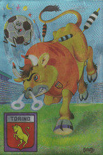 Cartolina mascotte torino usato  Paderno Dugnano