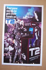 Terminator arcade flyer for sale  Augusta