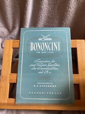 Bononcini triosonaten violons d'occasion  Rennes
