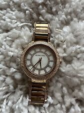 Relógio feminino Michael Kors MK3313 Kerry madrepérola tom ouro rosa 37 mm comprar usado  Enviando para Brazil