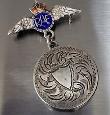 Vintage enamel raf for sale  MACHYNLLETH