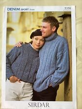 Sirdar knitting pattern for sale  AMMANFORD