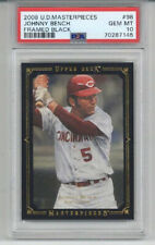 2008 UPPER DECK MASTERPIECES EMOLDURADO PRETO #98 JOHNNY BENCH REDS PSA 10 LOW POP 1 comprar usado  Enviando para Brazil