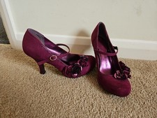 Ruby shoo maroon for sale  BRIDGWATER