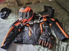 Motorbike clothing size for sale  BRADFORD