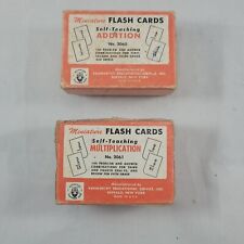 vintage educational flash cards for sale  Virginia Beach