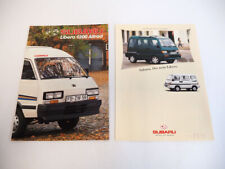 Subaru libero brochure d'occasion  Expédié en Belgium