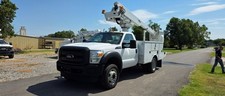 f450 super duty bucket truck for sale  El Reno