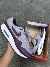 Nike Air Max 1 Essential Premium “Burgundy Crush” tamanho 9 novo em folha FQ7327-001 comprar usado  Enviando para Brazil