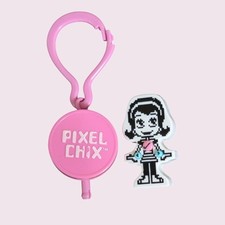 Używany, Pixel Chix Diva Królowa Dziewczyna Współlokator Przyjaciel i zwierzę domowe TV Figurka Zabawka 2007 na sprzedaż  Wysyłka do Poland