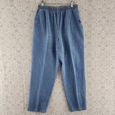 Calça cambraia feminina vintage chique elástica cintura 12P comprar usado  Enviando para Brazil