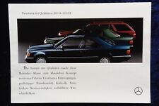 Mercedes 124 prospekt gebraucht kaufen  Vechta