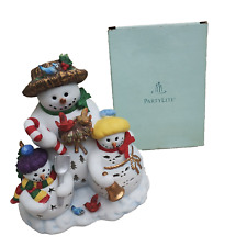 Christmas partylite snowman for sale  BROSELEY